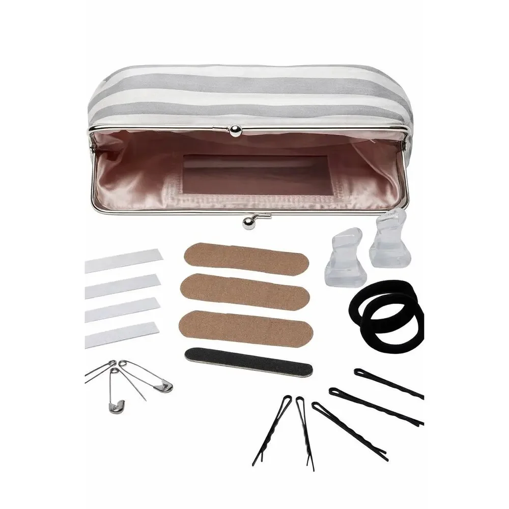 Bride & Bridesmaid Wedding Day Clutch with 